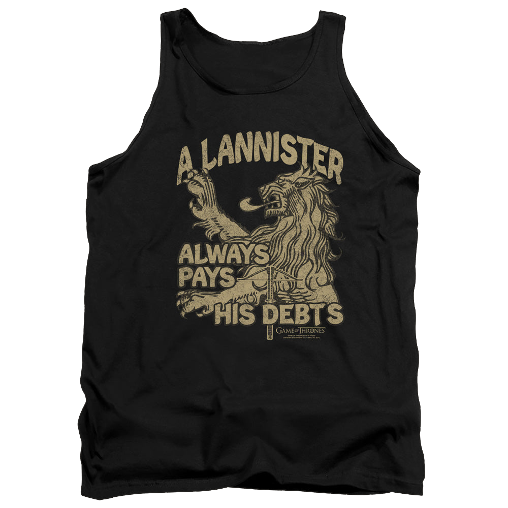 Game of Thrones Debts - Men's Tank Top Men's Tank Game of Thrones   
