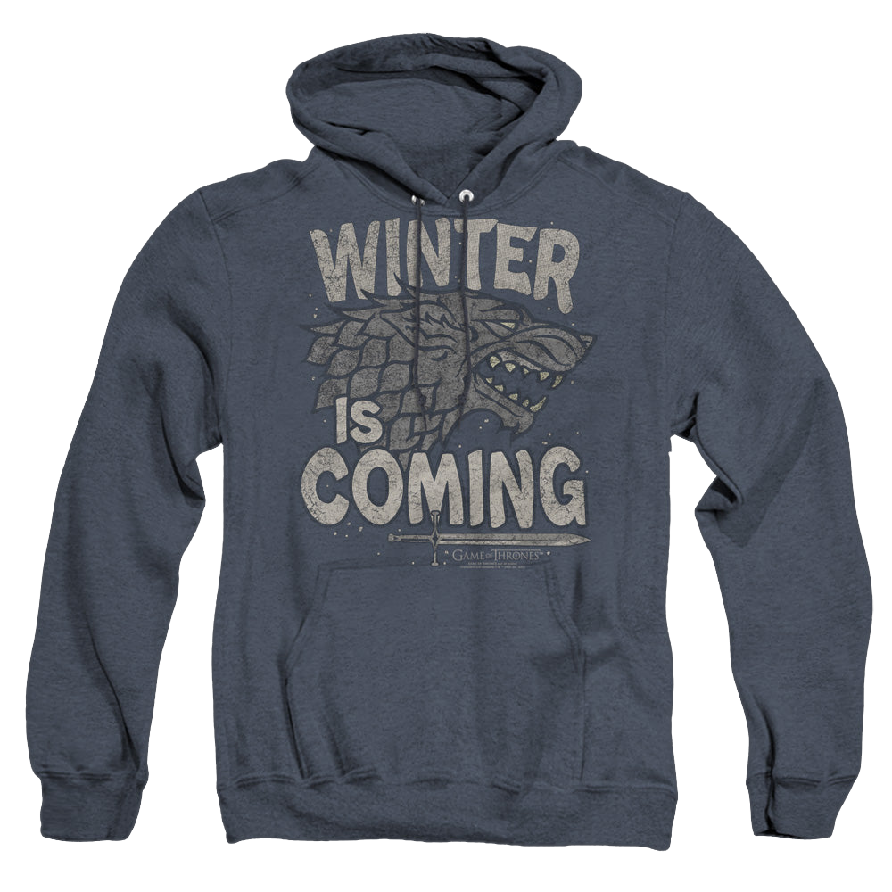Game of Thrones Winter Is Coming - Heather Pullover Hoodie Heather Pullover Hoodie Game of Thrones   