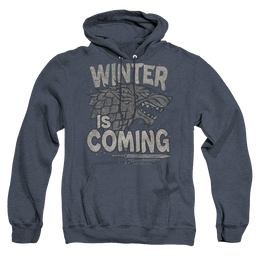 Game of Thrones Winter Is Coming - Heather Pullover Hoodie Heather Pullover Hoodie Game of Thrones   