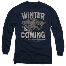 Game of Thrones Winter Is Coming - Men's Long Sleeve T-Shirt Men's Long Sleeve T-Shirt Game of Thrones   