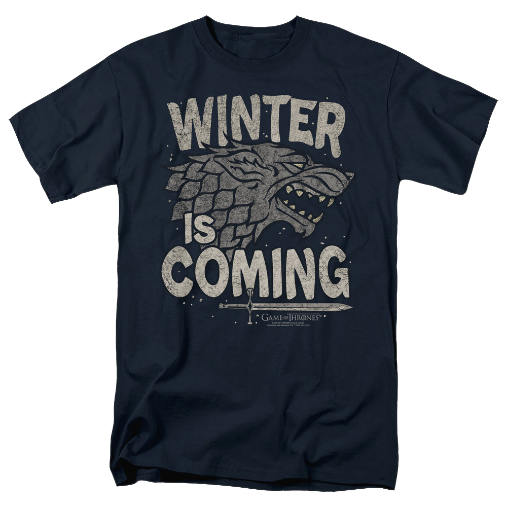 Game of Thrones Winter Is Coming - Men's Regular Fit T-Shirt Men's Regular Fit T-Shirt Game of Thrones   