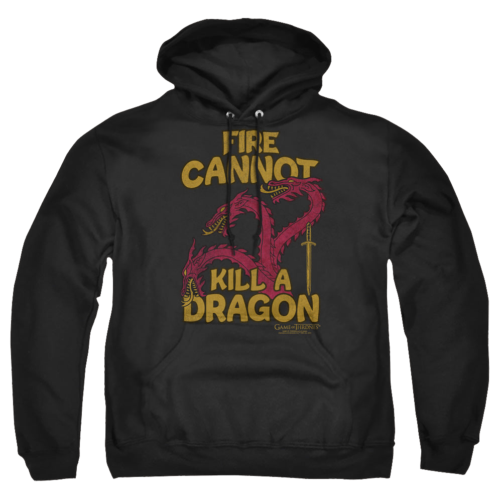 Game of Thrones Dragons With Fire - Pullover Hoodie Pullover Hoodie Game of Thrones   
