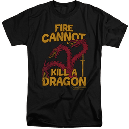 Game of Thrones Dragons With Fire - Men's Tall Fit T-Shirt Men's Tall Fit T-Shirt Game of Thrones   