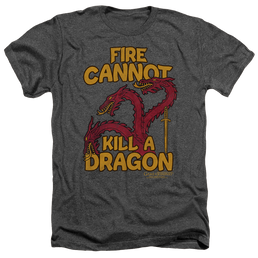 Game of Thrones Dragons With Fire - Men's Heather T-Shirt Men's Heather T-Shirt Game of Thrones   