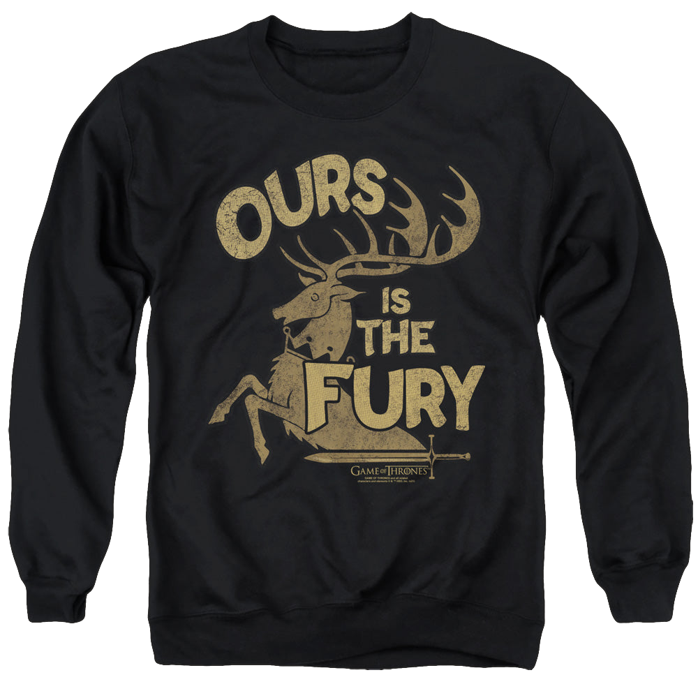 Game of Thrones Fury - Men's Crewneck Sweatshirt Men's Crewneck Sweatshirt Game of Thrones   