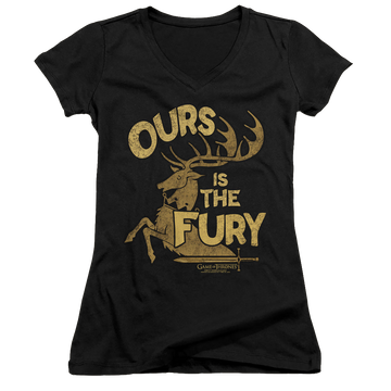 Game of Thrones Fury - Juniors V-Neck T-Shirt Juniors V-Neck T-Shirt Game of Thrones   