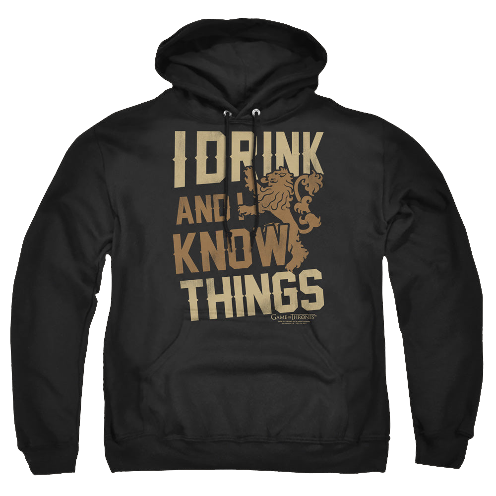 Game of Thrones Know Things - Pullover Hoodie Pullover Hoodie Game of Thrones   