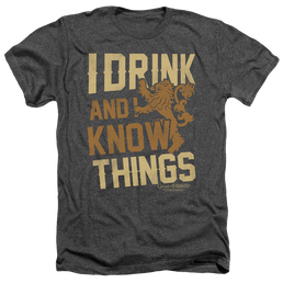 Game of Thrones Know Things - Men's Heather T-Shirt Men's Heather T-Shirt Game of Thrones   