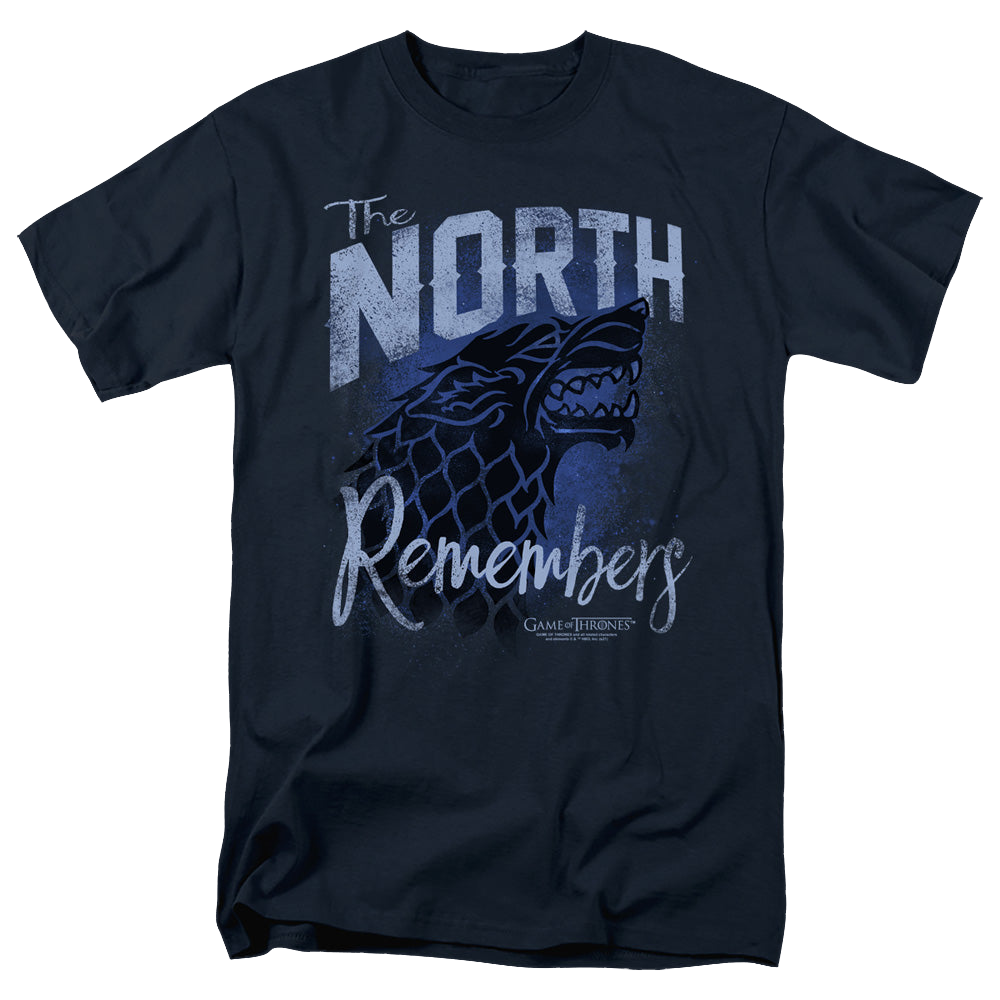 Game of Thrones The North Remembers - Men's Regular Fit T-Shirt Men's Regular Fit T-Shirt Game of Thrones   