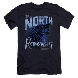 Game of Thrones The North Remembers - Men's Premium Slim Fit T-Shirt Men's Premium Slim Fit T-Shirt Game of Thrones   