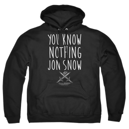 Game of Thrones You Know Nothing Jon Snow - Pullover Hoodie Pullover Hoodie Game of Thrones   