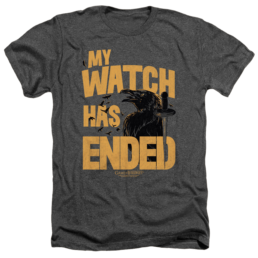 Game of Thrones My Watch Has Ended - Men's Heather T-Shirt Men's Heather T-Shirt Game of Thrones   