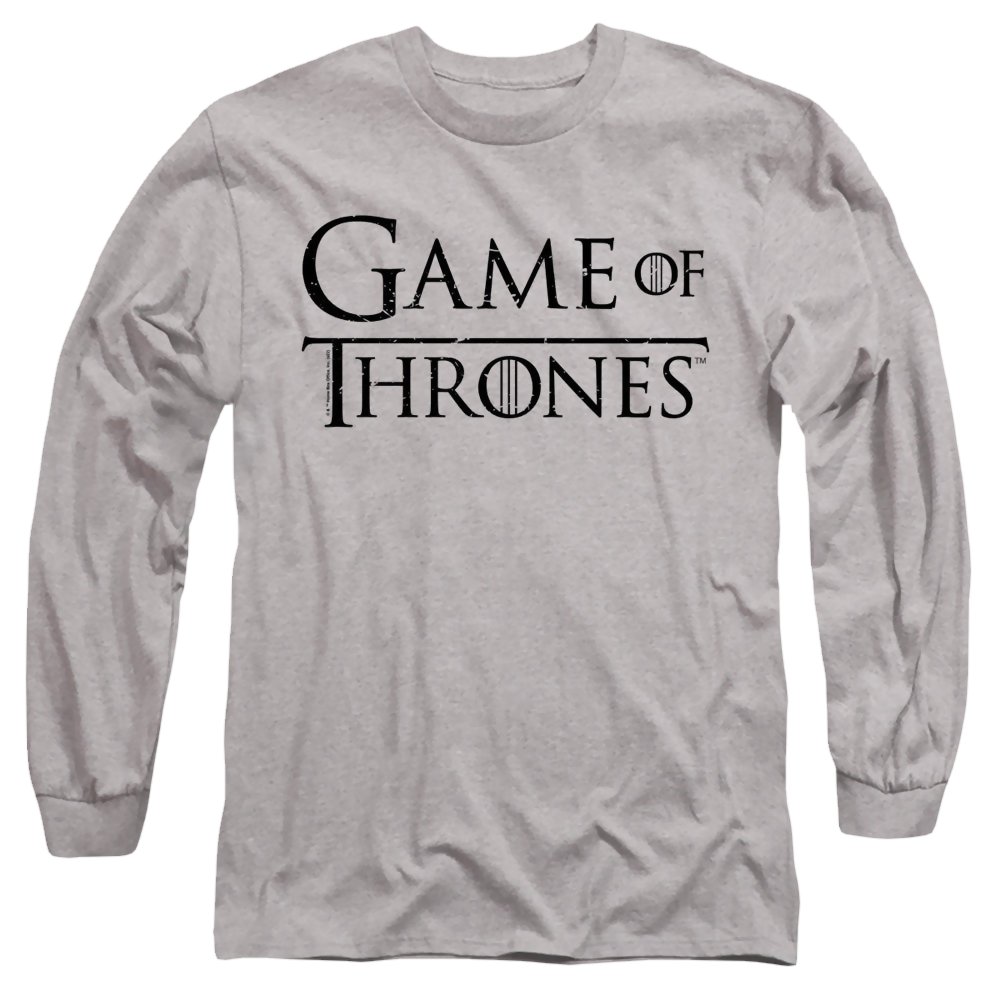Game of Thrones Logo 1 - Men's Long Sleeve T-Shirt Men's Long Sleeve T-Shirt Game of Thrones   