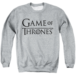 Game of Thrones Logo 1 - Men's Crewneck Sweatshirt Men's Crewneck Sweatshirt Game of Thrones   