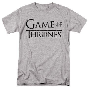Athletic heather men's regular fit t-shirt with Game of Thrones Logo 1 graphic