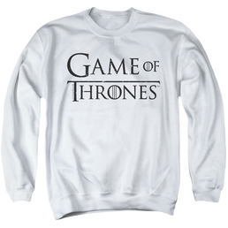 Game of Thrones Logo 2 - Men's Crewneck Sweatshirt Men's Crewneck Sweatshirt Game of Thrones   