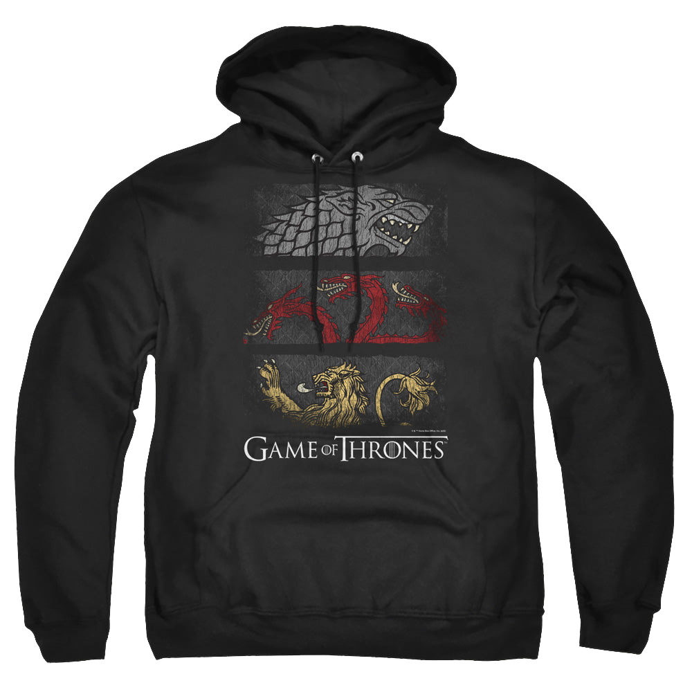 Game of Thrones Sigil Banners - Pullover Hoodie Pullover Hoodie Game of Thrones   