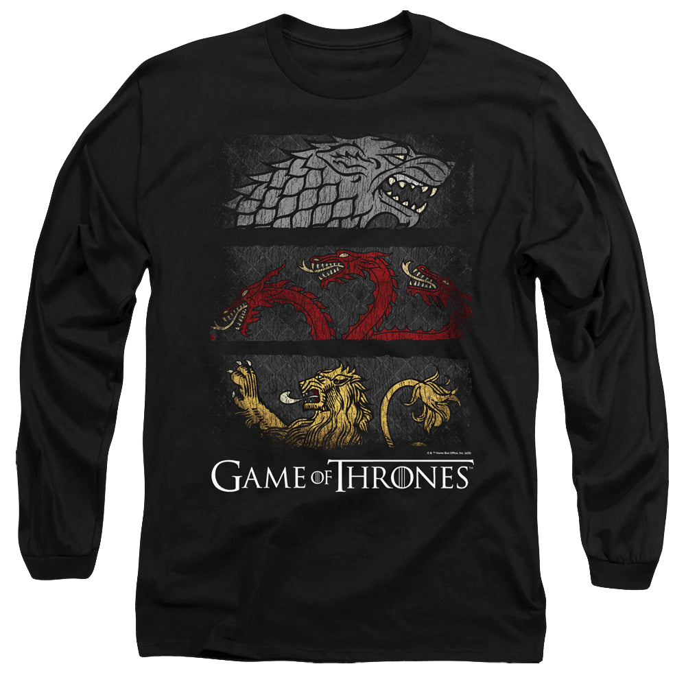Game of Thrones Sigil Banners - Men's Long Sleeve T-Shirt Men's Long Sleeve T-Shirt Game of Thrones   