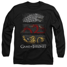 Game of Thrones Sigil Banners - Men's Long Sleeve T-Shirt Men's Long Sleeve T-Shirt Game of Thrones   