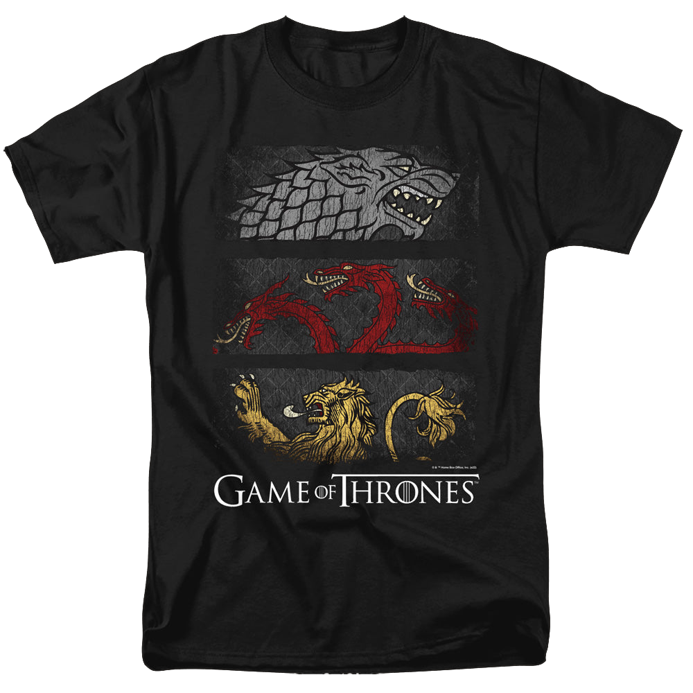 Game of Thrones Sigil Banners - Men's Regular Fit T-Shirt Men's Regular Fit T-Shirt Game of Thrones   