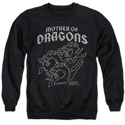Game of Thrones Mother Of Dragons - Men's Crewneck Sweatshirt Men's Crewneck Sweatshirt Game of Thrones   