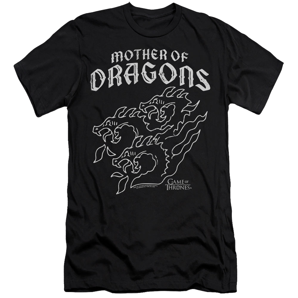 Game of Thrones Mother Of Dragons - Men's Premium Slim Fit T-Shirt Men's Premium Slim Fit T-Shirt Game of Thrones   