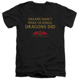 House of the Dragon Not Dreams - Men's V-Neck T-Shirt Men's V-Neck T-Shirt House of the Dragon   