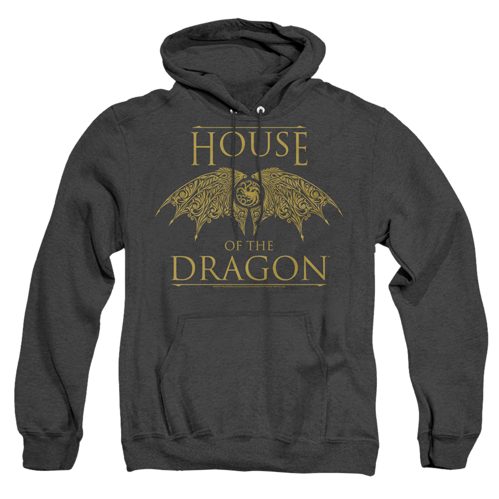 House of the Dragon Dragon Wings - Heather Pullover Hoodie Heather Pullover Hoodie House of the Dragon   