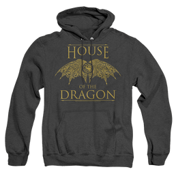 House of the Dragon Dragon Wings - Heather Pullover Hoodie Heather Pullover Hoodie House of the Dragon   