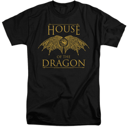 House of the Dragon Dragon Wings - Men's Tall Fit T-Shirt Men's Tall Fit T-Shirt House of the Dragon   