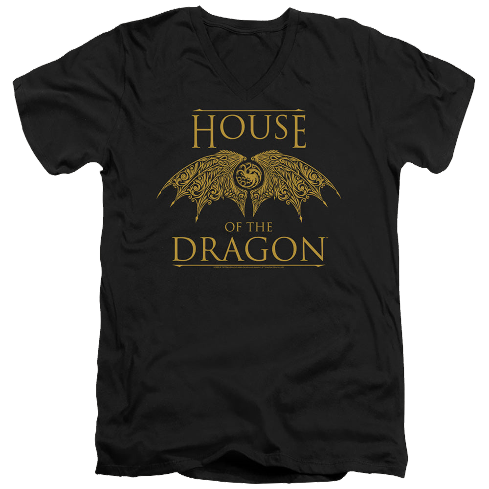 House of the Dragon Dragon Wings - Men's V-Neck T-Shirt Men's V-Neck T-Shirt House of the Dragon   