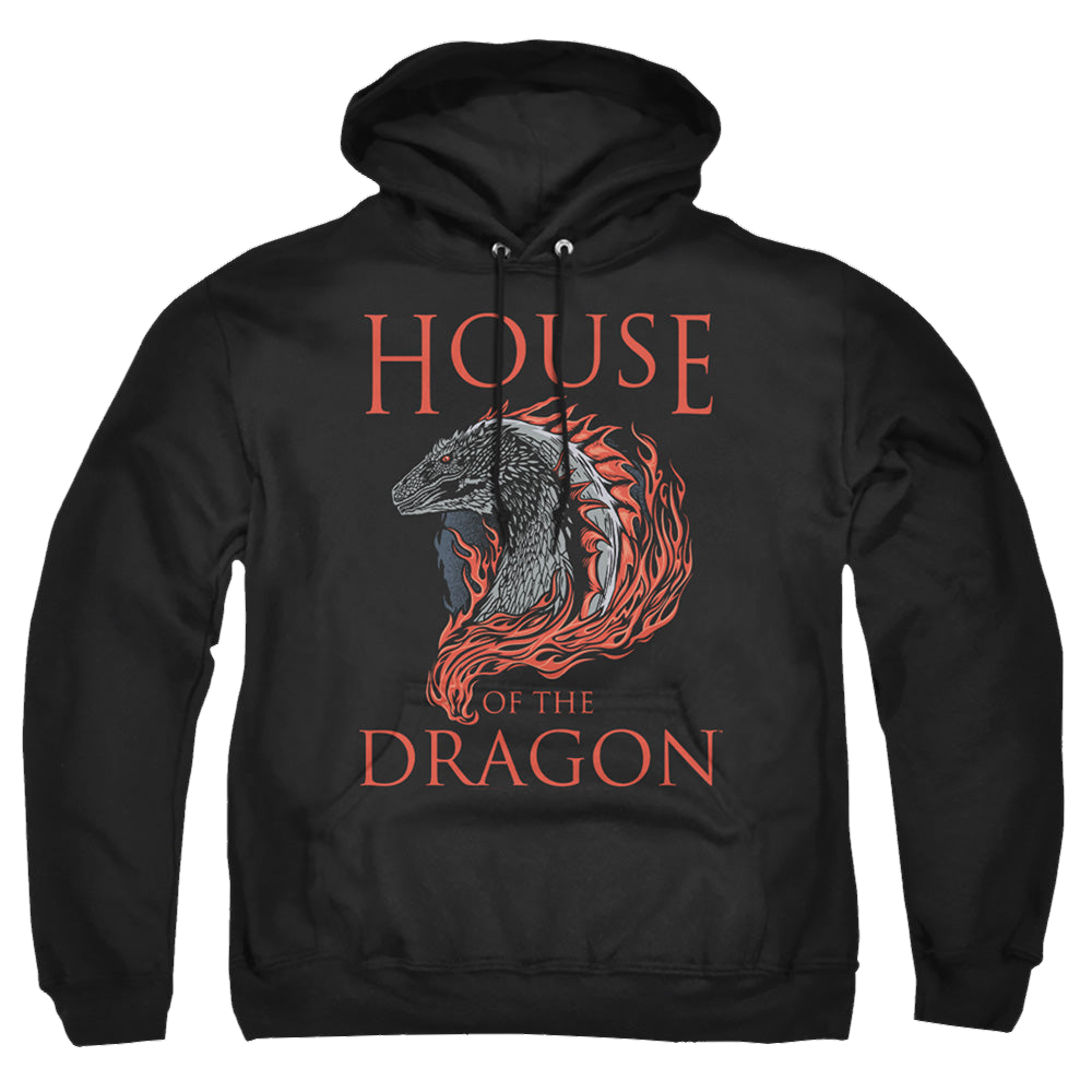 House of the Dragon Hod Dragon Illustration - Pullover Hoodie Pullover Hoodie House of the Dragon   