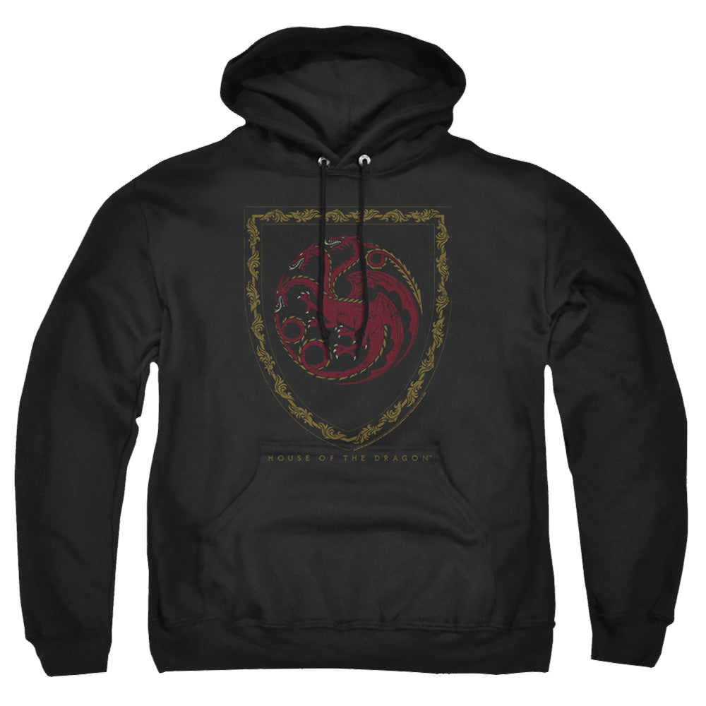 House of the Dragon Dragon Shield Vintage Dark - Pullover Hoodie Pullover Hoodie House of the Dragon   