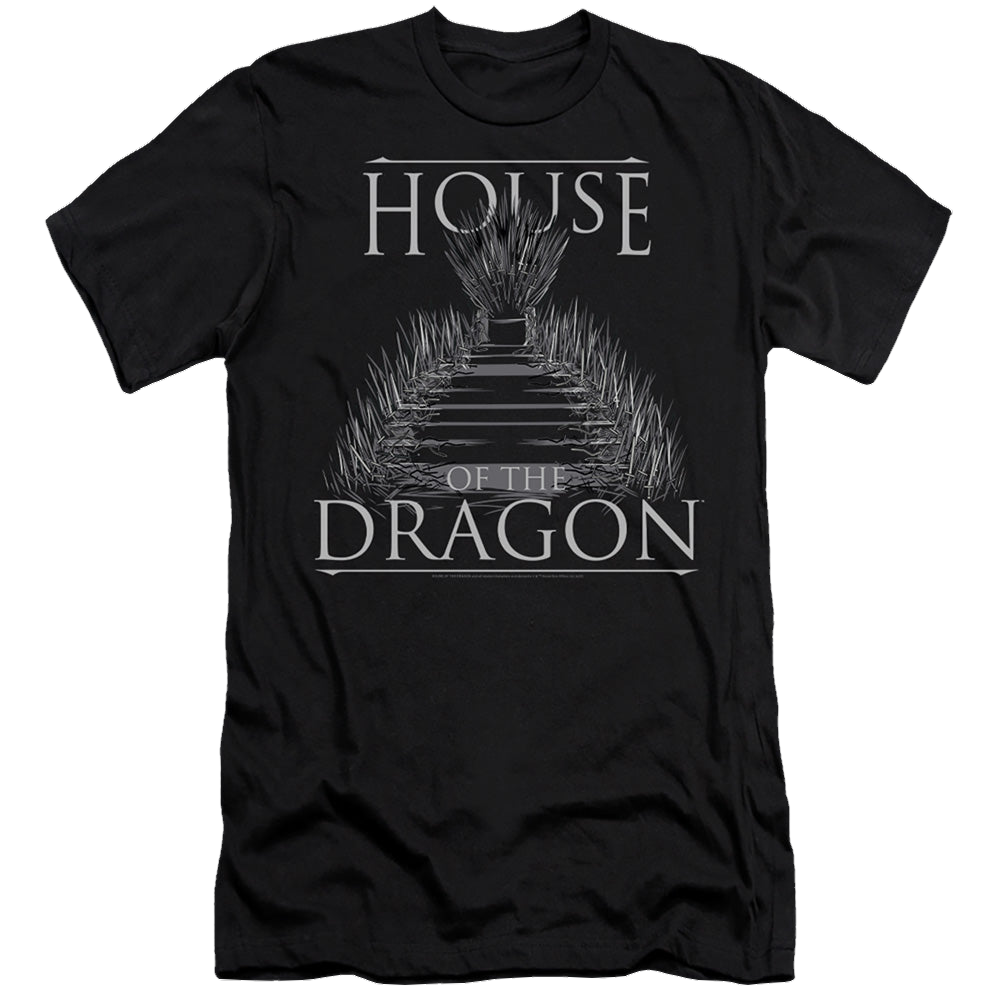 House of the Dragon Sword Throne - Men's Premium Slim Fit T-Shirt Men's Premium Slim Fit T-Shirt House of the Dragon   