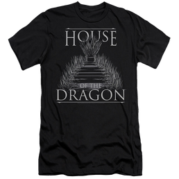 House of the Dragon Sword Throne - Men's Premium Slim Fit T-Shirt Men's Premium Slim Fit T-Shirt House of the Dragon   