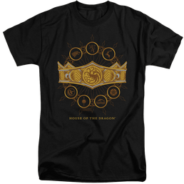 House of the Dragon Crown - Men's Tall Fit T-Shirt Men's Tall Fit T-Shirt House of the Dragon   