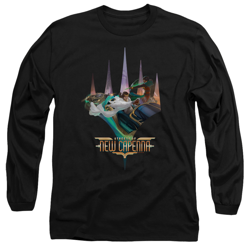 Magic the Gathering Planeswalker Logo - Men's Long Sleeve T-Shirt Men's Long Sleeve T-Shirt Magic the Gathering   