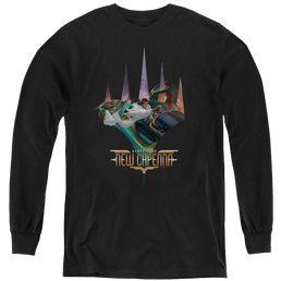 Magic the Gathering Planeswalker Logo - Youth Long Sleeve T-Shirt Youth Long Sleeve T-Shirt Magic the Gathering   