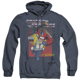 Transformers Optimus Prime - Heather Pullover Hoodie Heather Pullover Hoodie Transformers   