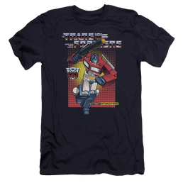 Transformers Optimus Prime - Men's Premium Slim Fit T-Shirt Men's Premium Slim Fit T-Shirt Transformers   