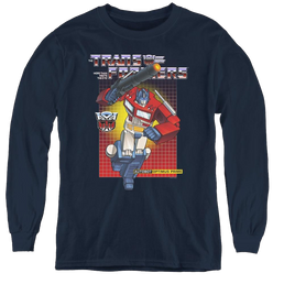 Transformers Optimus Prime - Youth Long Sleeve T-Shirt Youth Long Sleeve T-Shirt Transformers   