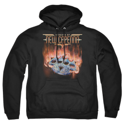 Magic the Gathering Burning Knuckles With Logo - Pullover Hoodie Pullover Hoodie Magic the Gathering   