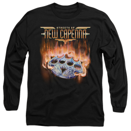 Magic the Gathering Burning Knuckles With Logo - Men's Long Sleeve T-Shirt Men's Long Sleeve T-Shirt Magic the Gathering   