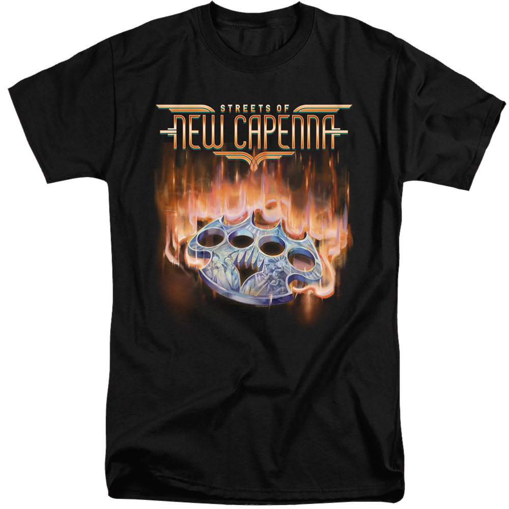 Magic the Gathering Burning Knuckles With Logo - Men's Tall Fit T-Shirt Men's Tall Fit T-Shirt Magic the Gathering   