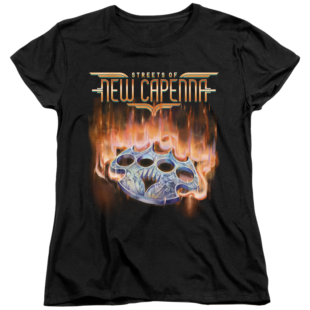 Magic the Gathering Burning Knuckles With Logo - Women's T-Shirt Women's T-Shirt Magic the Gathering   