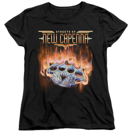 Magic the Gathering Burning Knuckles With Logo - Women's T-Shirt Women's T-Shirt Magic the Gathering   