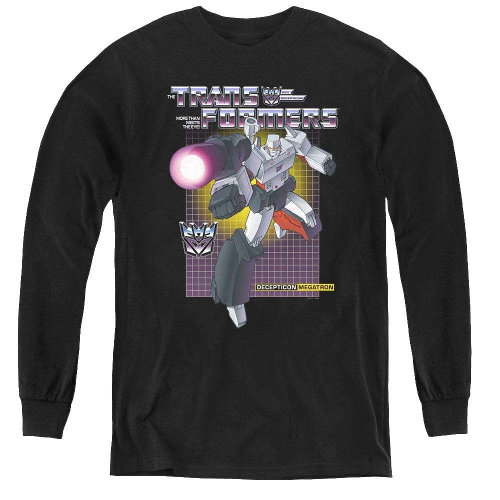 Transformers Megatron - Youth Long Sleeve T-Shirt Youth Long Sleeve T-Shirt Transformers   