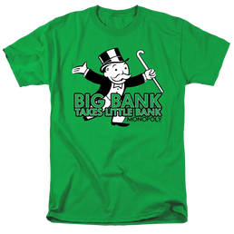 Monopoly Big Bank - Men's Regular Fit T-Shirt Men's Regular Fit T-Shirt Monopoly   
