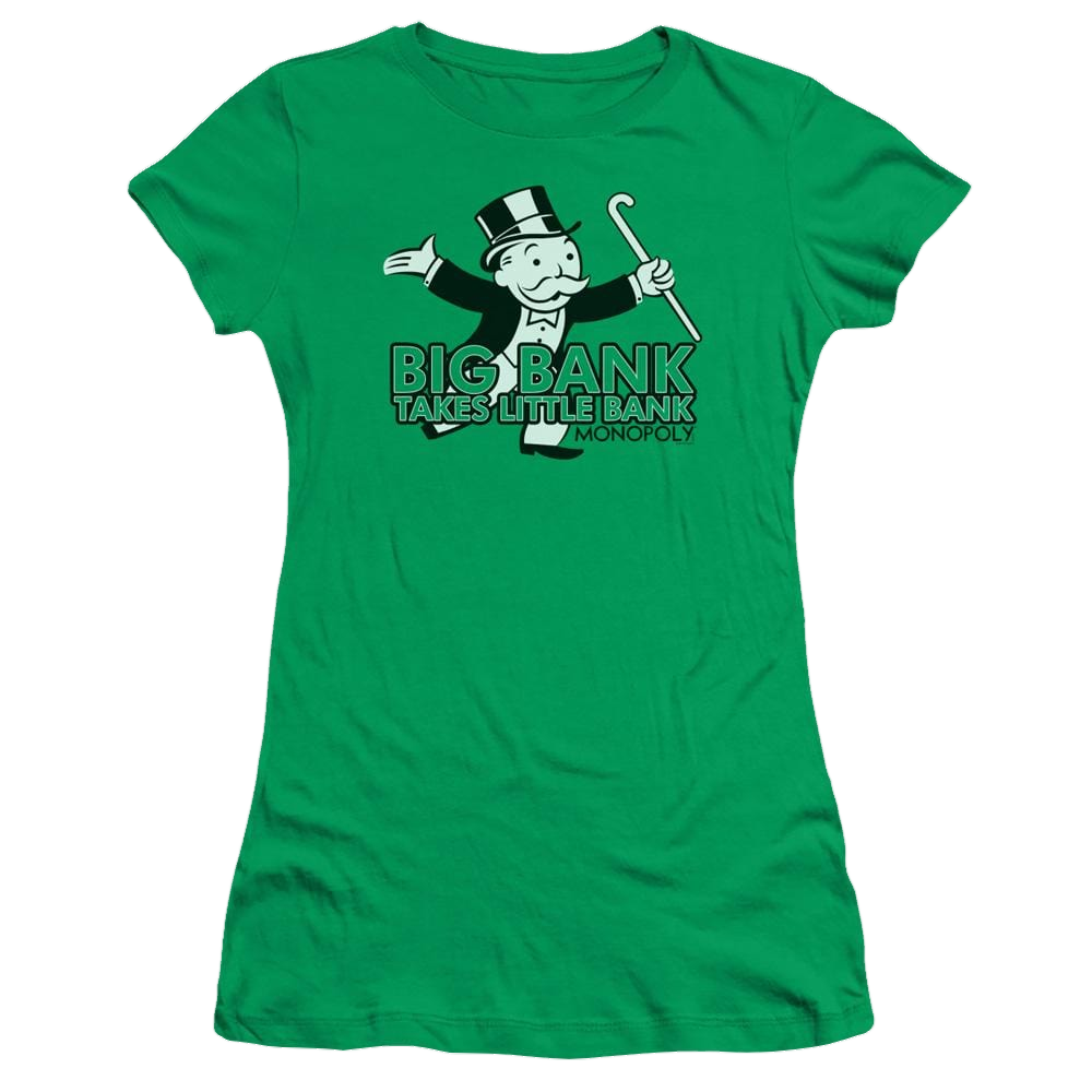 Monopoly Big Bank - Juniors T-Shirt Juniors T-Shirt Monopoly   