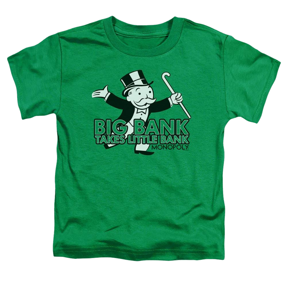 Monopoly Big Bank - Toddler T-Shirt Toddler T-Shirt Monopoly   